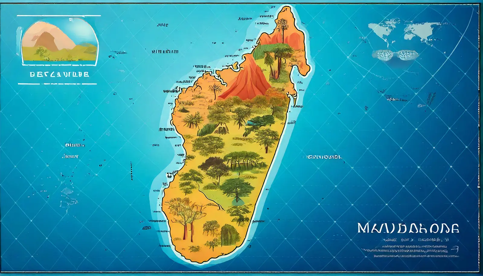 Les 5 régions géographiques de Madagascar : Guide complet